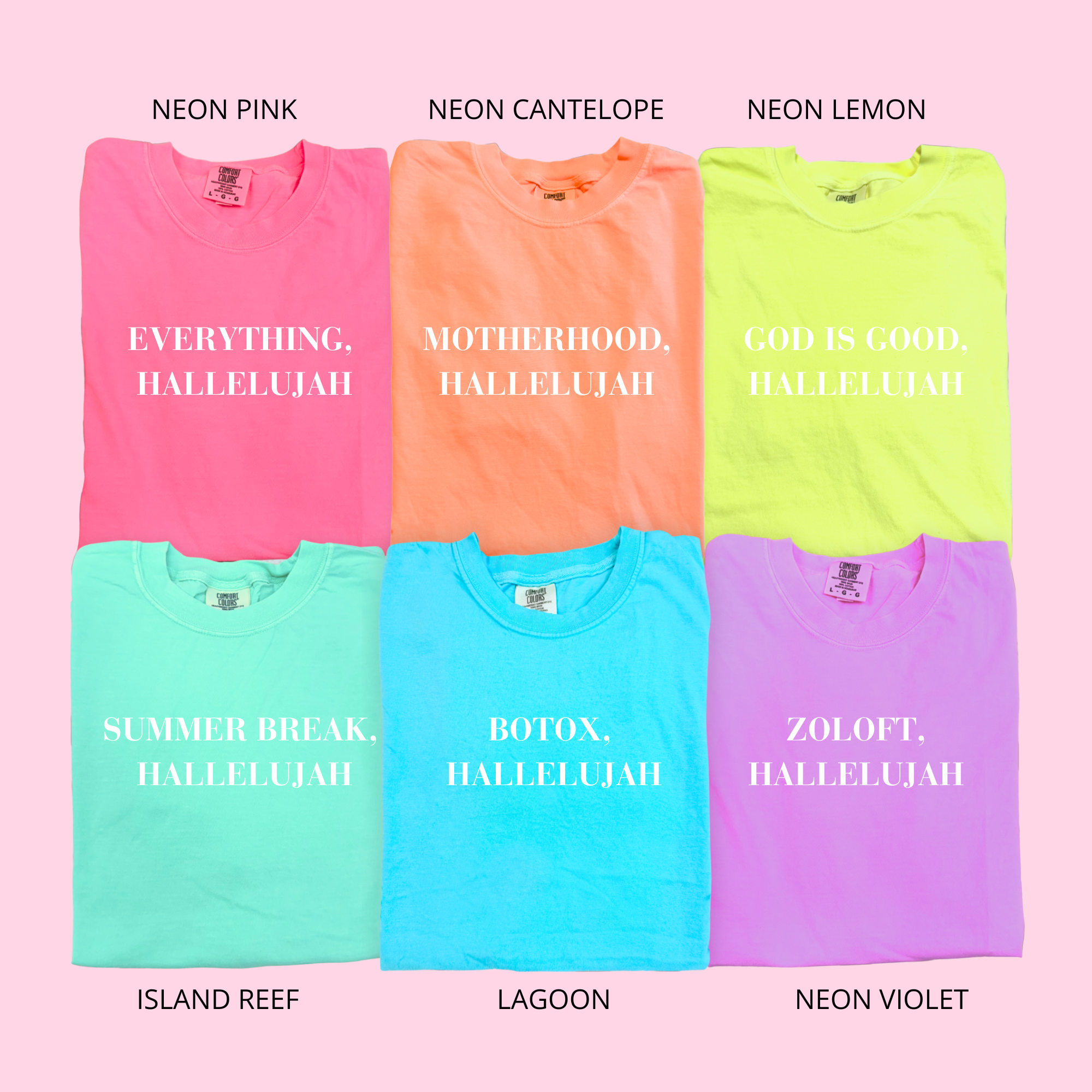 HALLELUJAH- COMFORT COLOR